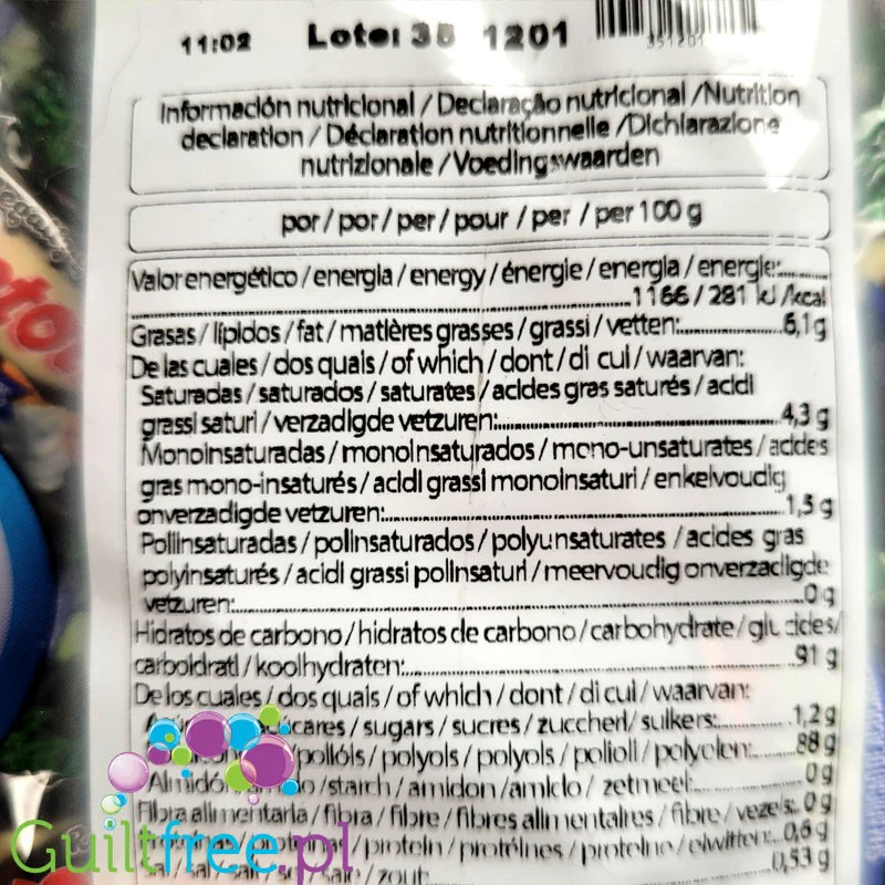 Pictolin bezglutenowa lukrecja ze śmietanką bez cukru na wgaę - Image 2