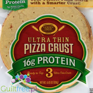 Golden Home Ultra Thin Crust Pizza - spody do pizzy proteinowej 18g białka & 8g węglowodanów - Image 3