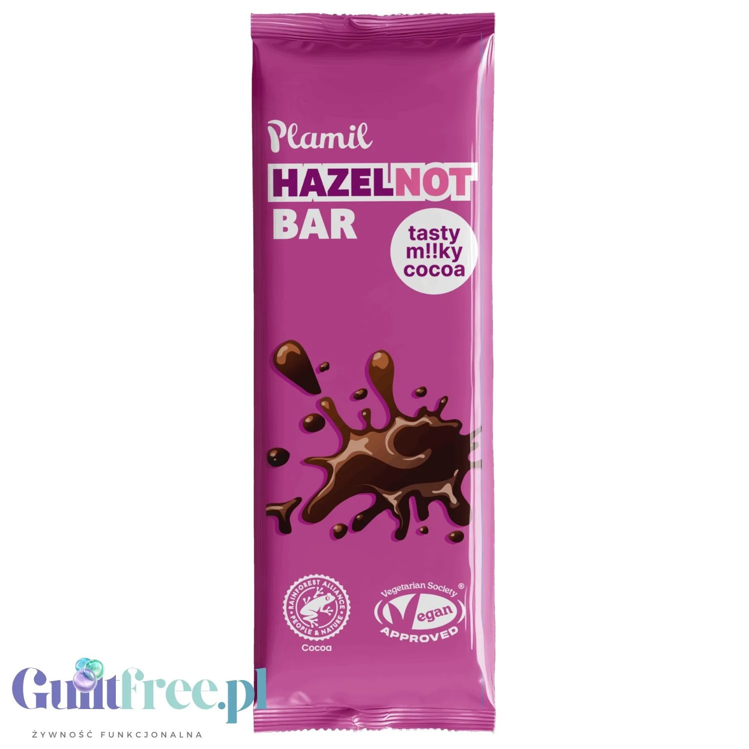 Plamil HazelNOT Easter Egg & Bar 125g - inkluzywne wielkanocne wegańskie jajo bez mleka, glutenu, soi i orzechów - Image 2