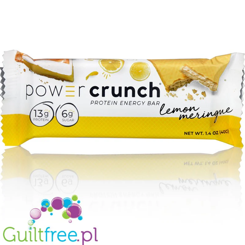 Power Crunch Lemon Meringue wafelek proteinowy z kremem (Cytryna & Śmietanka)