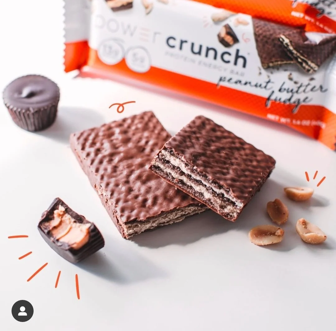 Power Crunch Peanut Butter Fudge PUDEŁKO x 12 SZT wafelek proteinowy ze stewią - Image 5