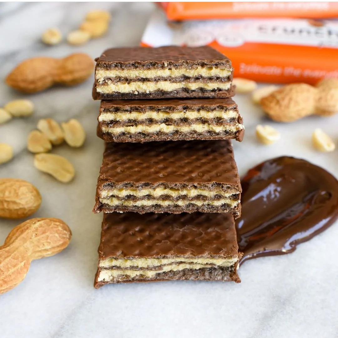 Power Crunch Peanut Butter Fudge PUDEŁKO x 12 SZT wafelek proteinowy ze stewią - Image 6