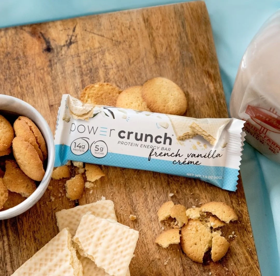 Power Crunch French Vanilla Crème - proteinowy wafelek ze stewią, 14g białka - Image 3