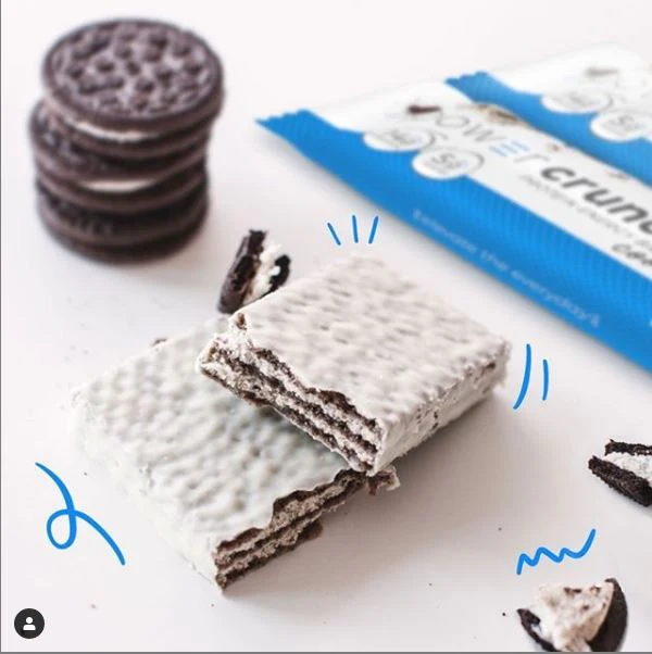 Power Crunch Cookies & Creme  PUDEŁKO x 12 SZT - proteinowy wafelek ze stewią - Image 2