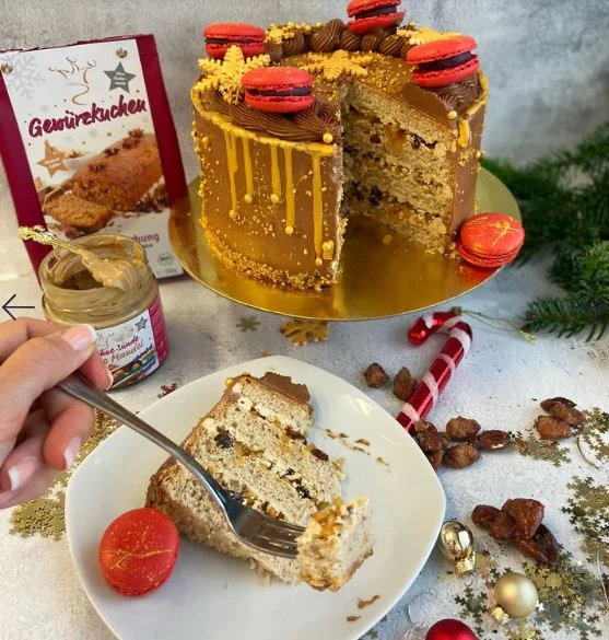 Principessa's Christmas Spice Cake - mix do wegańskiego ciasta piernikowego bez cukru, glutenu i laktozy - Image 4