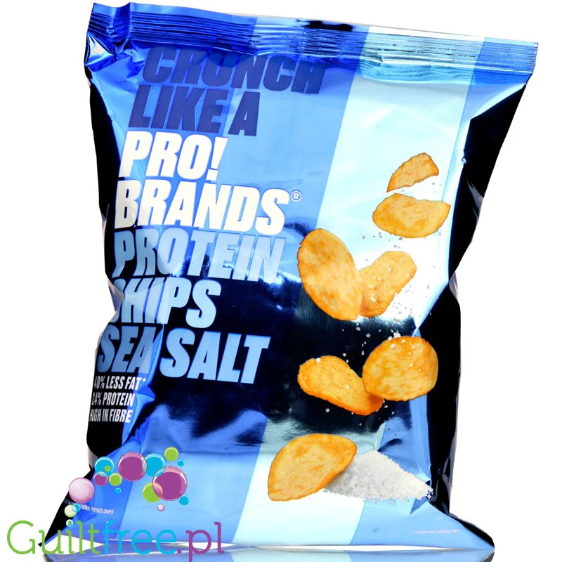 Pro!Brands ProteinPro Chips Sea Salt - chipsy białkowe Sól Morska - Image 2