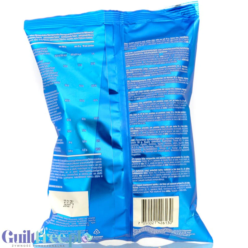 Pro!Brands ProteinPro Chips Sea Salt - chipsy białkowe Sól Morska - Image 3