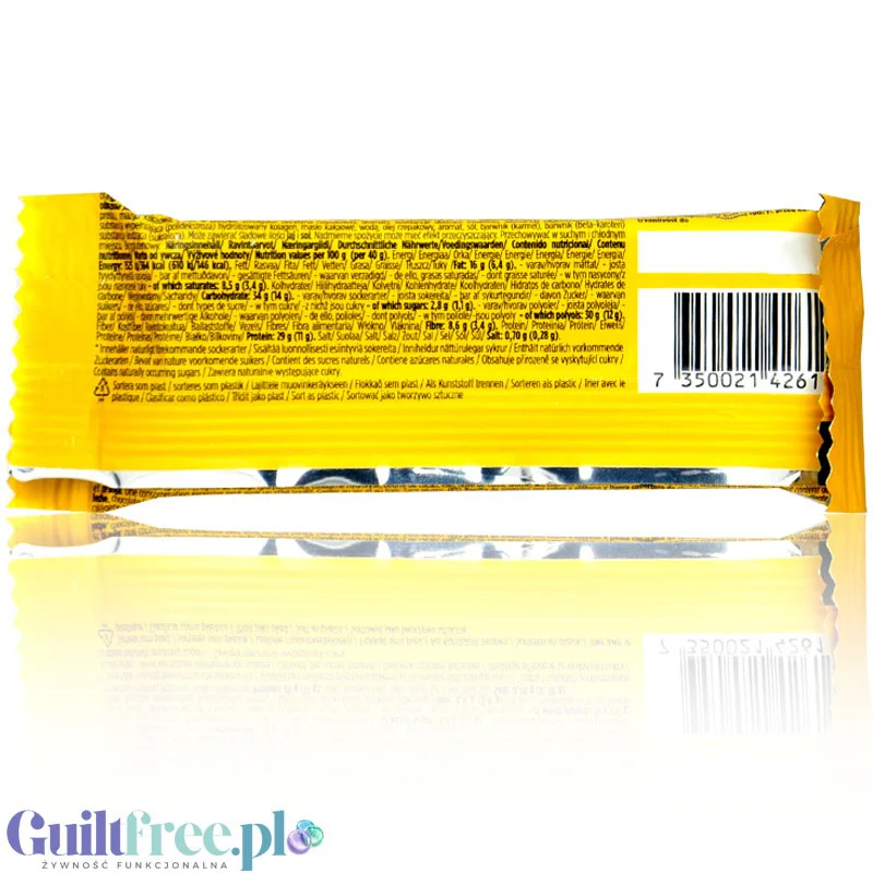 Pro!Brands Soft Bar Choconana - miękki baton proteinowy 145kcal, Bananowy w czekoladzie - Image 2