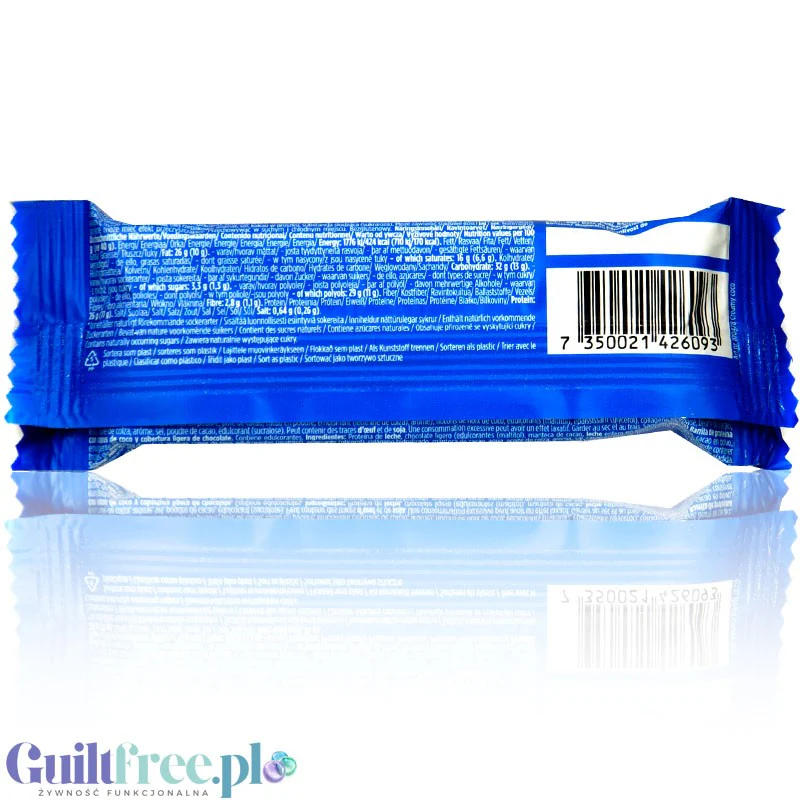 Pro!Brands Soft Bar Creamy Coco - miękki baton proteinowy 170kcal, Kokos w czekoladzie - Image 2