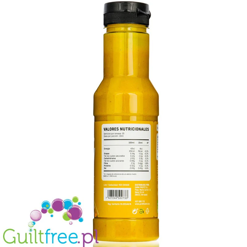 Profit Yummy Sauce Curry Zero - indyjski sos curry bez cukru i bez tłuszczu 6kcal - Image 3