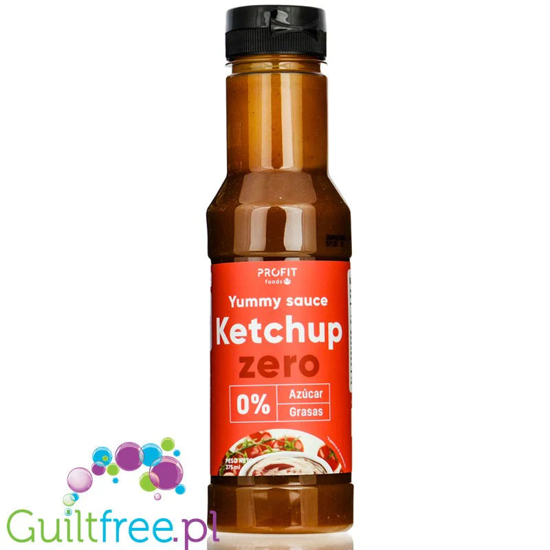 Profit Yummy Sauce Zero Ketchup 9kcal - kanapkowy sos pomidorowy bez cukru i tłuszczu
