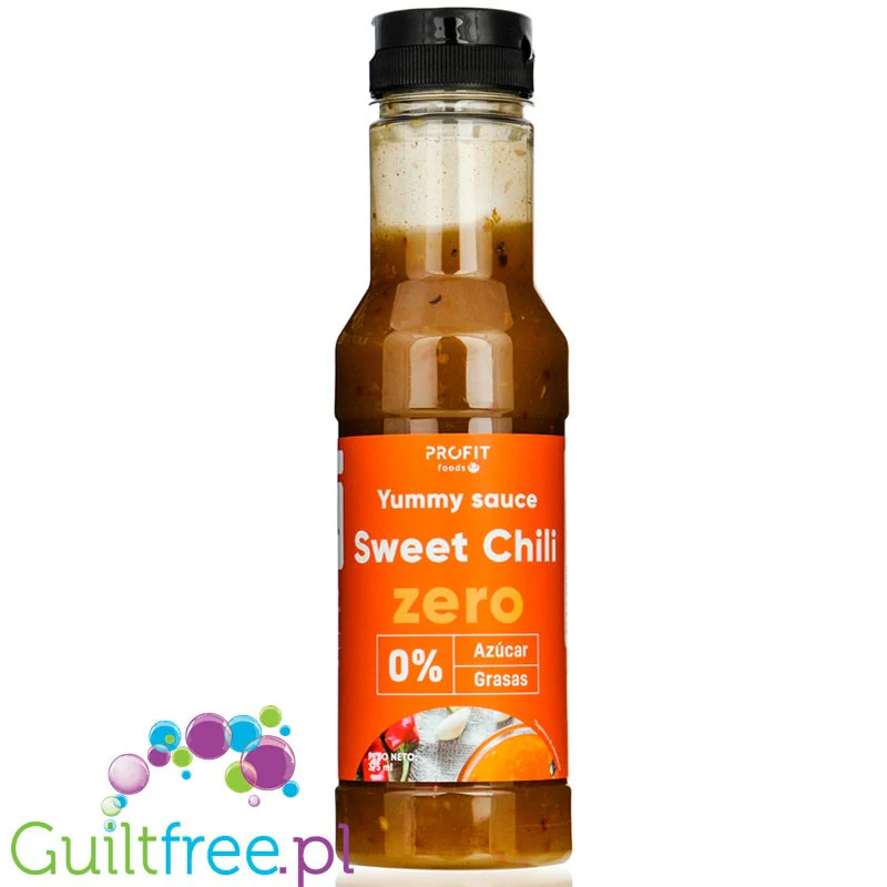 Profit Yummy Sauce Zero Sweet Chilli - sos paprykowy bez cukru i bez tłuszczu 9kcal