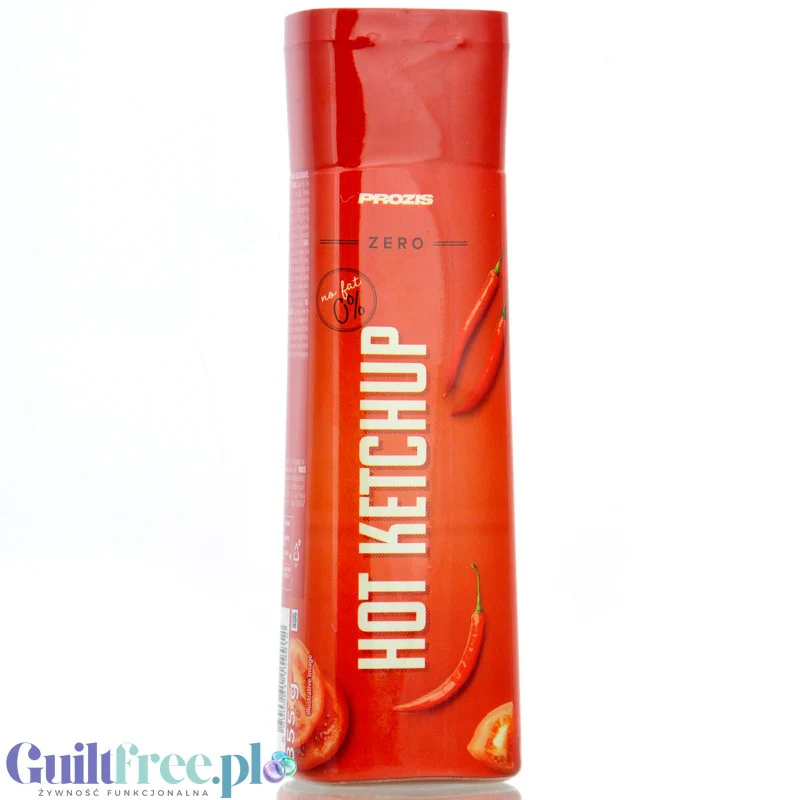 Prozis Hot Ketchup 21kcal - pikantny sos keczupowy bez cukru i tłuszczu