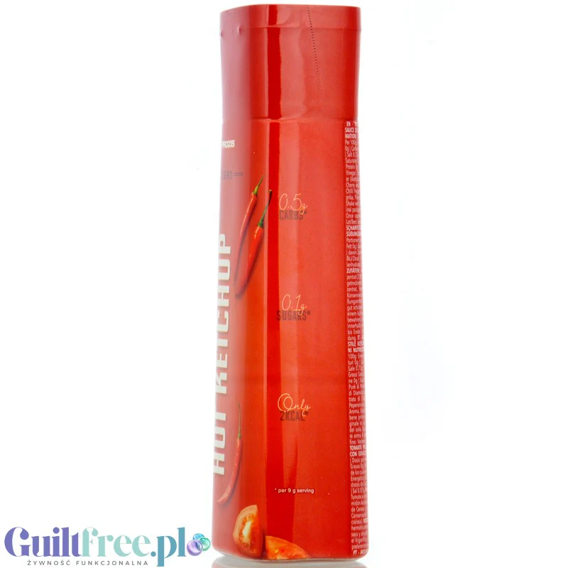 Prozis Hot Ketchup 21kcal - pikantny sos keczupowy bez cukru i tłuszczu - Image 4