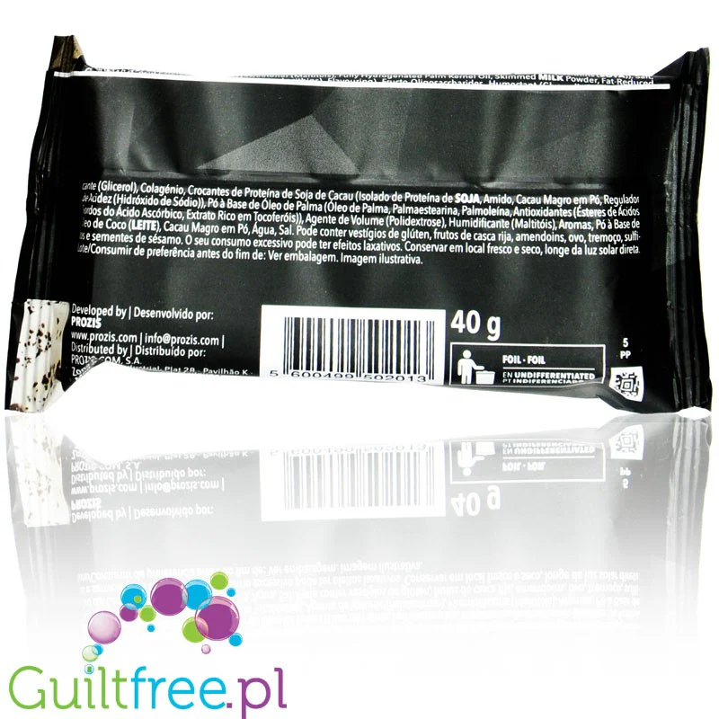 Prozis Zero Bar Peanut Butter - niskocukrowy baton białkowy 104kcal & 13g białka - Image 2