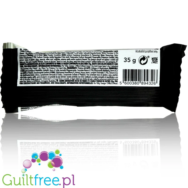 Prozis Zero Snack Double Chocolate baton 112kcal & 11g białka - Image 2