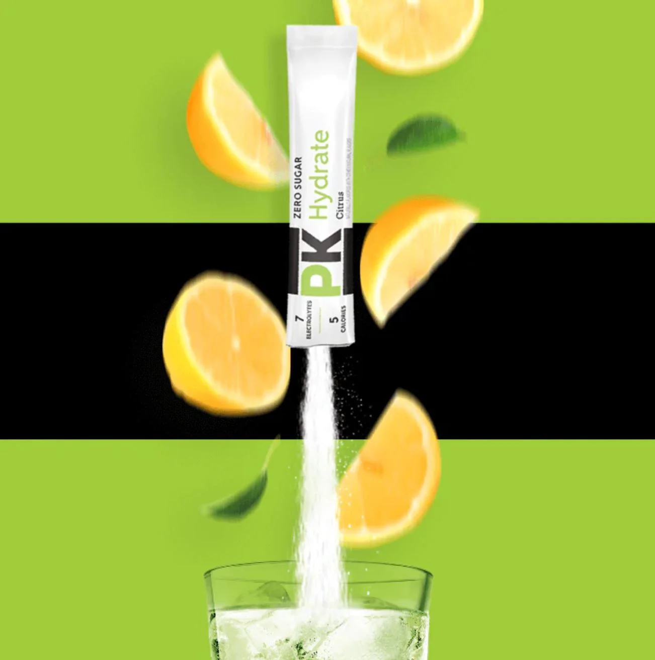 Pure Kick Hydration Citrus - saszetki bez cukru, napój instant z kofeiną, witaminami i elektrolitami - Image 2