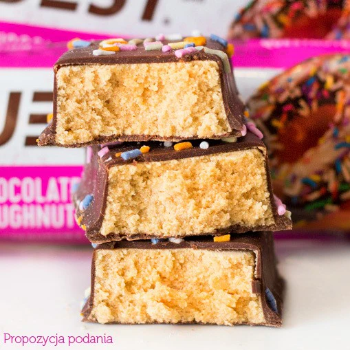 Quest Bar Chocolate Sprinkled Doughnut baton proteinowy tylko ze stewią i erytrolem - Image 6