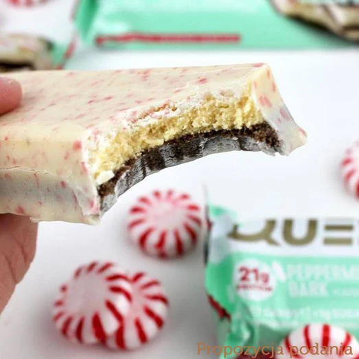 Quest Bar Peppermint Bark baton proteinowy ŚWIATECZNA EDYCJA LIMITOWANA - Image 6