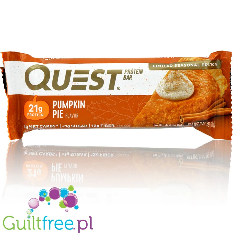 Quest Bar Pumpkin Pie LIMITOWANA EDYCJA SEZONOWA