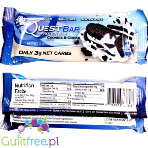 Quest Bar Cookies & Cream PUDEŁKO - Image 3
