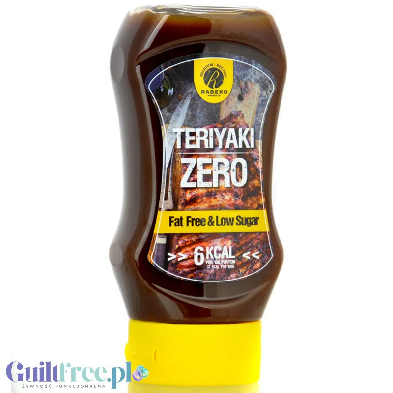 Rabeko Teriyaki Zero - azjatycki sos sojowo-czosnkowy bez tłuszczu