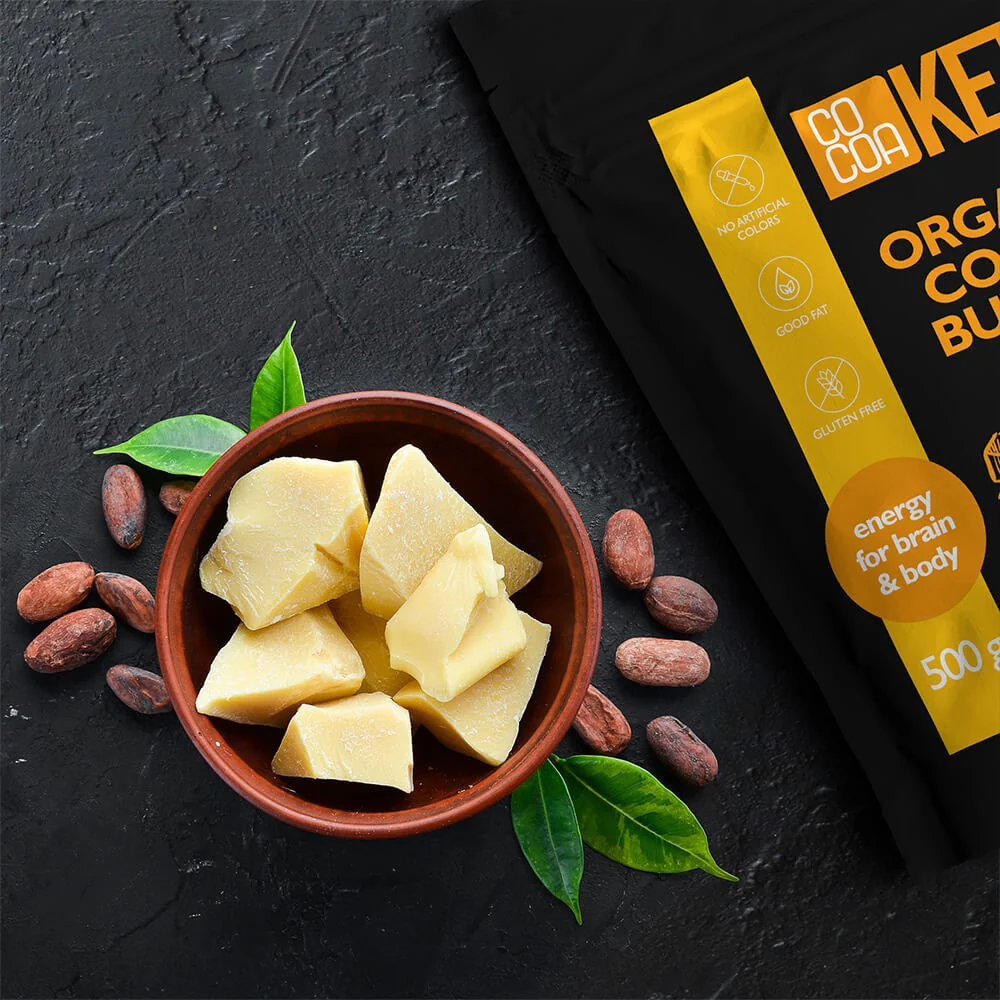 RAW Cocoa Keto Organic Cocoa Butter - surowe masło kakaowe organiczne - Image 3