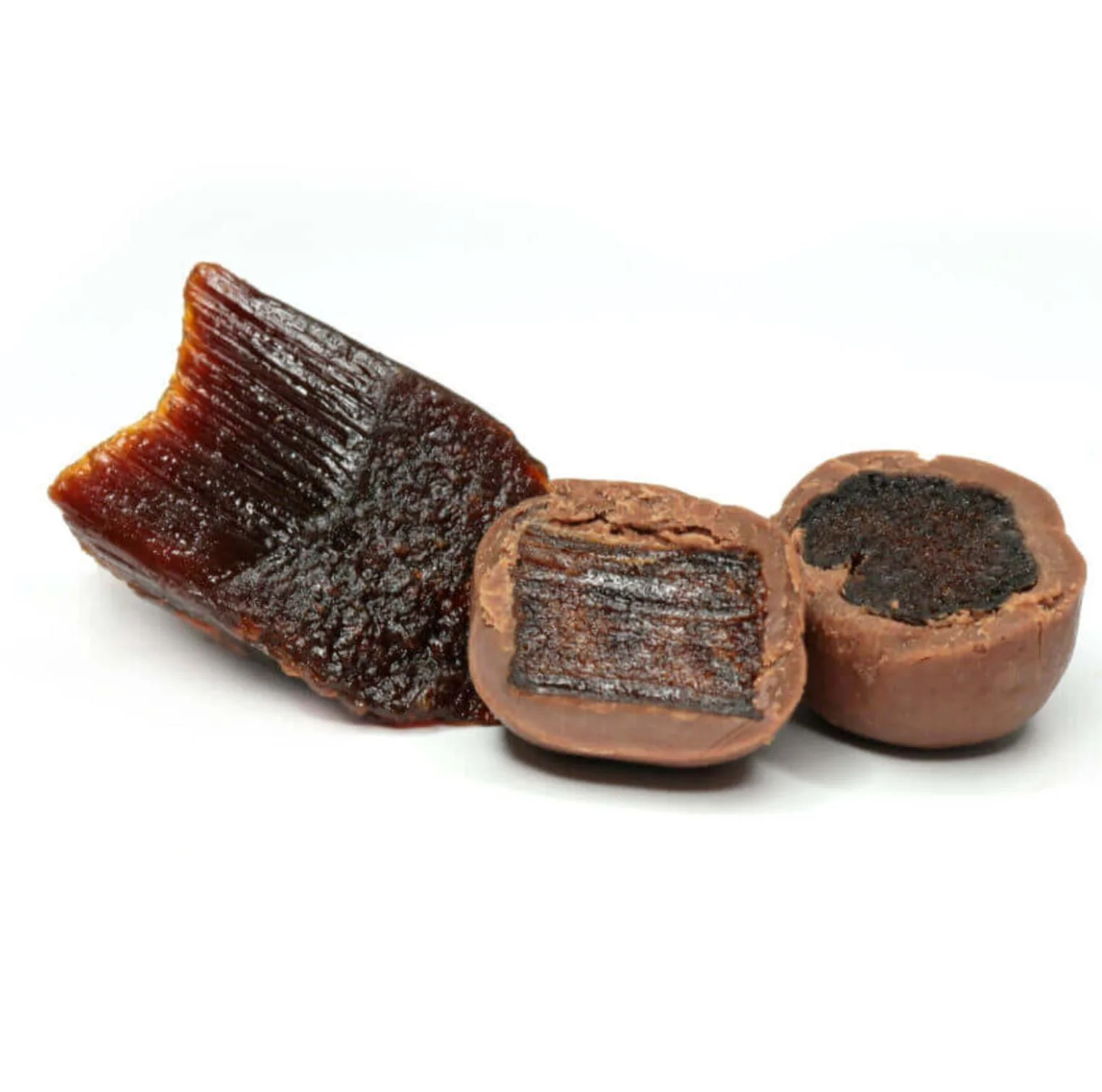 RAW COCOA Rhubarb in Creamy Chocolate - rabarbar w wegańskiej nie-mlecznej czekoladzie bez cukru i oleju palmowego - Image 4