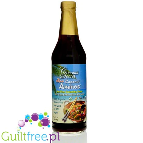 Raw Coconut Aminos organiczny substytut sosu sojowego