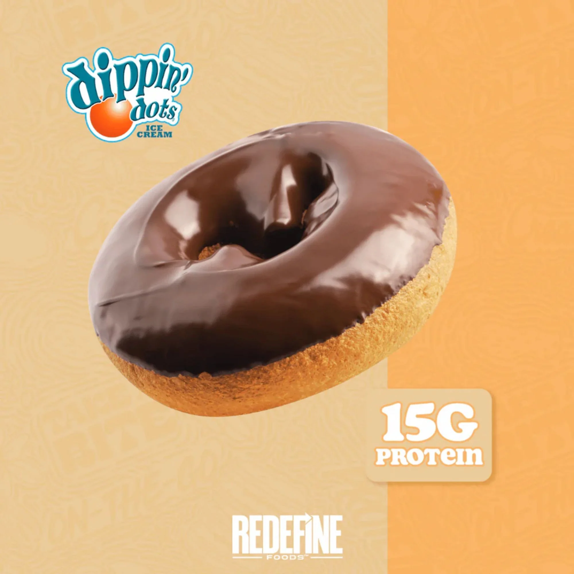 Redefine Protein Donut Dippin' Dots Chocolate Chip Cookie Dough - proteinowy donut 15g białka & 220kcal - Image 5