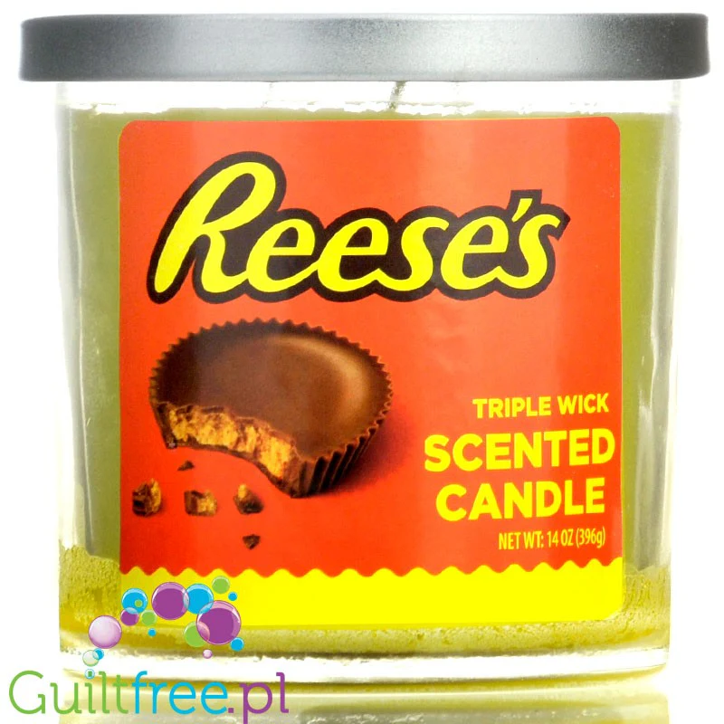 Reese's Scented Candle XXL - świeczka zapachowa Reese's (Mleczna Czekolada & Masło Orzechowe)