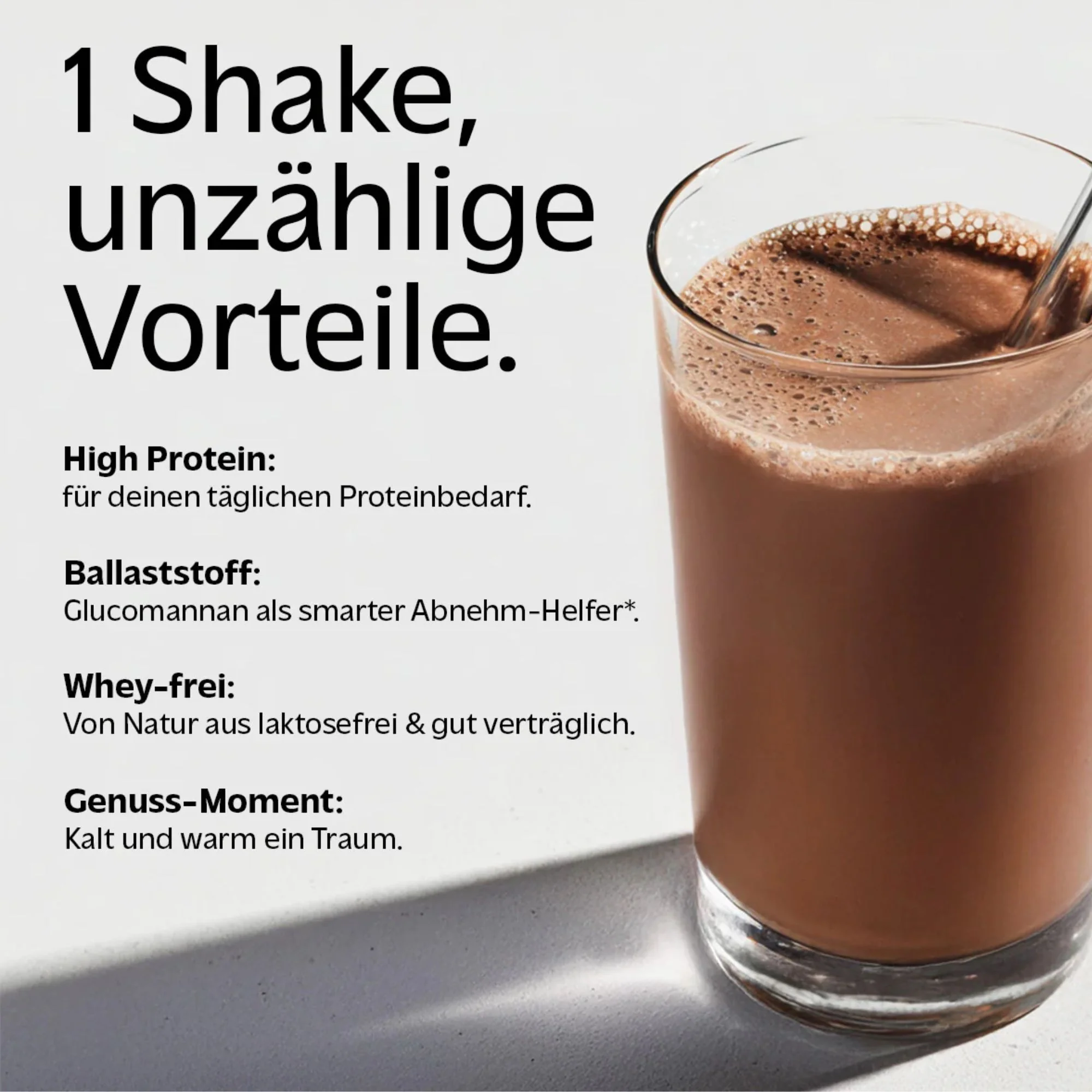 Rocka Nutrition Protein Shape Shake Chocolate Milkshake 0,6kg - wegańska odżywka białkowa 4 źródła białka, bez glutenu - Image 2