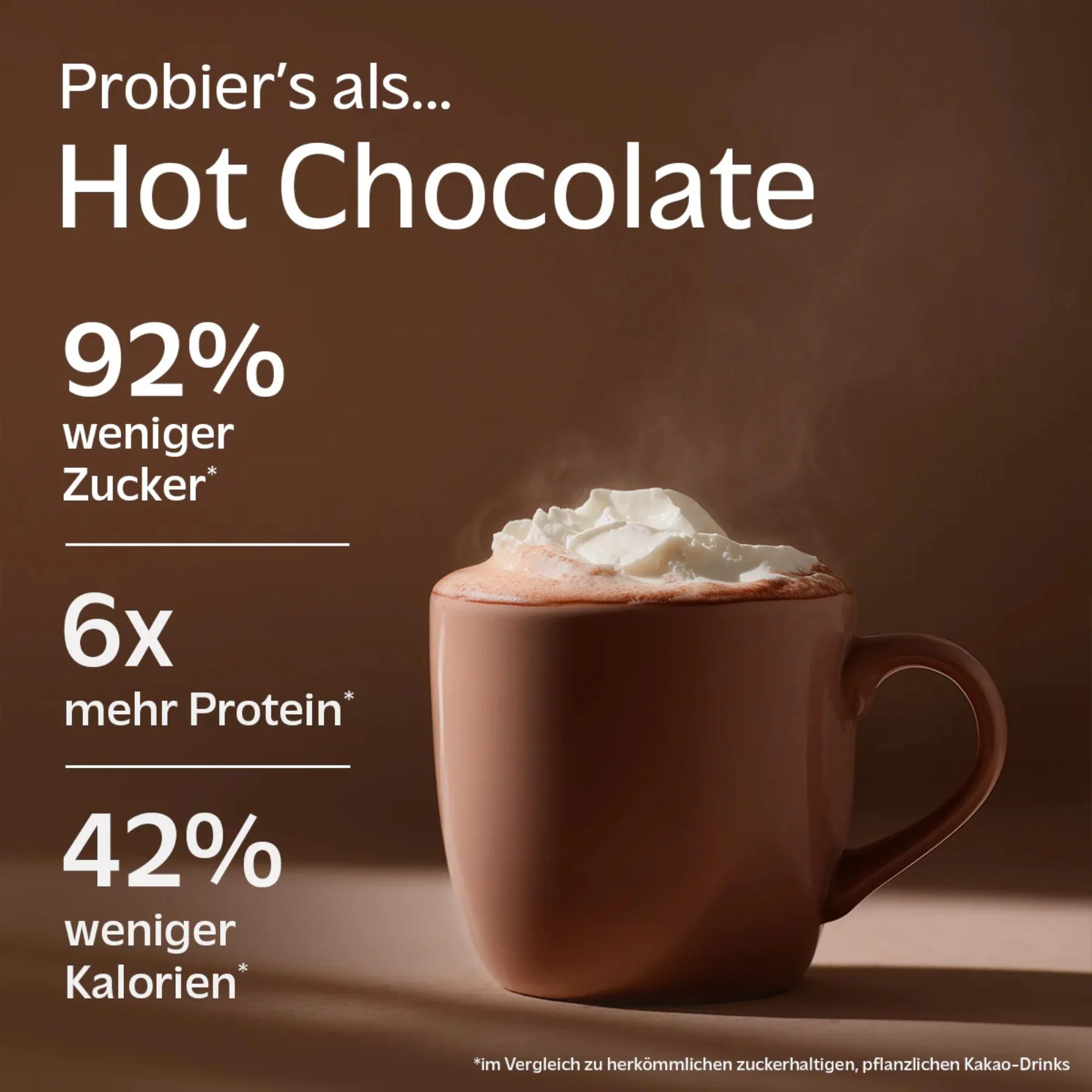 Rocka Nutrition Protein Shape Shake Chocolate Milkshake 0,6kg - wegańska odżywka białkowa 4 źródła białka, bez glutenu - Image 4