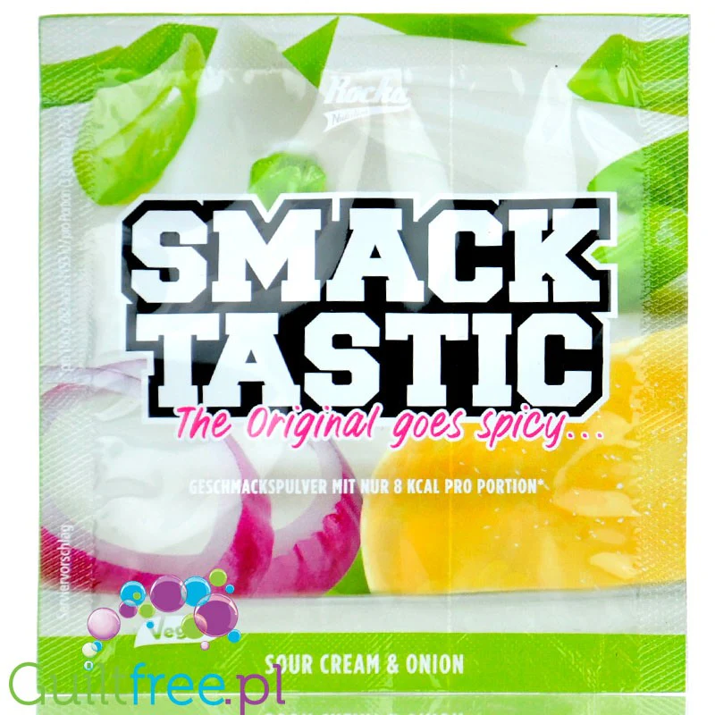 Rocka Nutrition Smacktastic Herzhaft Sour Cream & Onion 15g - wegański aromat śmietanowo-cebulowy saszetka