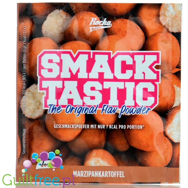 Rocka Nutrition Smacktastic Marzipankartoffel 15g - wegański słodzący aromat marcepanowy w proszku
