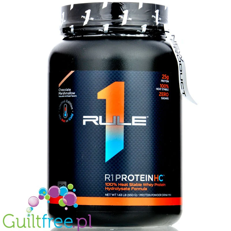 Rule OneR1 Protein HC, Chocolate Marshmallow - odżywka białkowa, hydrolizat  na ciepło/zimno