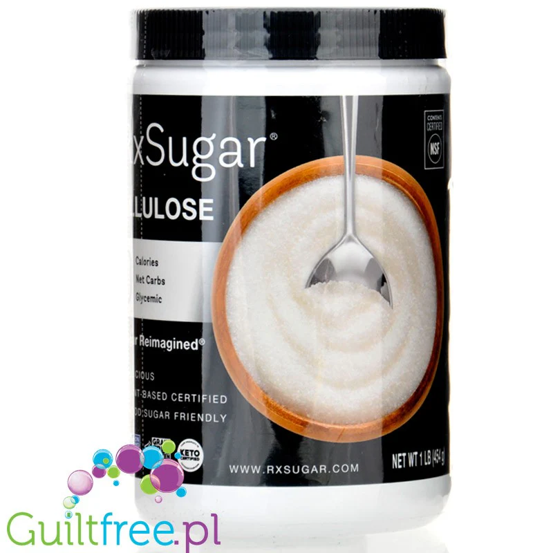 RxSugar Allulose 454g - słodzik, alluloza w proszku - Image 3