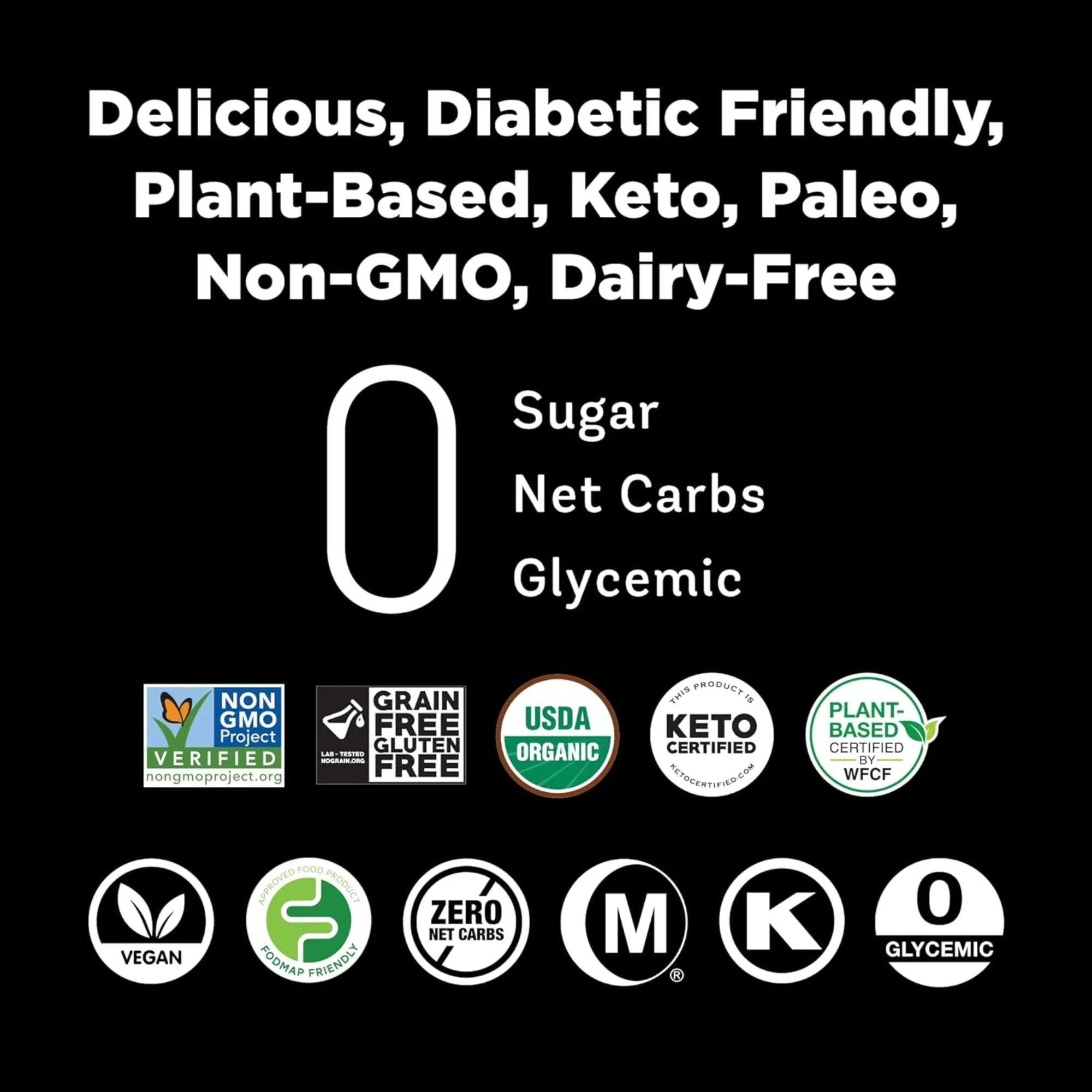 RxSugar Allulose 473ml, Cinnamon - słodzik, alluloza w płynnym syropie, smak cynamonowy - Image 2