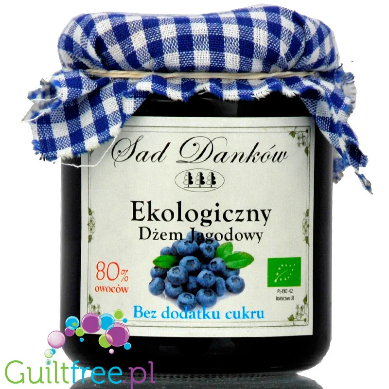 Sad Danków, ekologiczny dżem jagodowy bez dodatku cukru