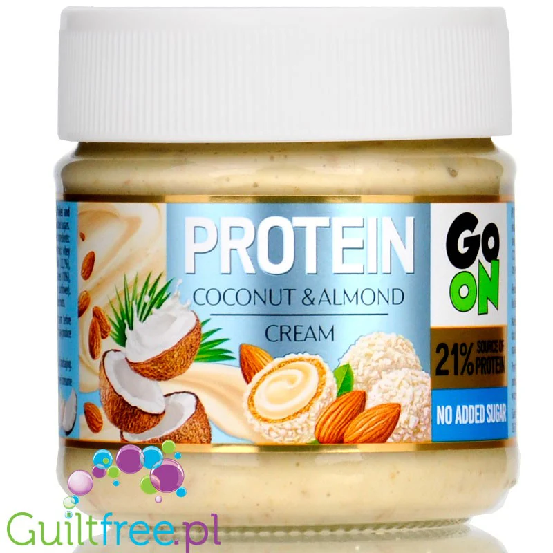 Sante GoON CocoNut Flakes & Roasted Almond - krem proteinowy z płatkami kokosa i prażonymi migdałami bez dodatku cukru