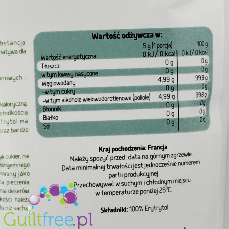 Santini francuski erytrol bezglutenowy bez GMO - Image 2