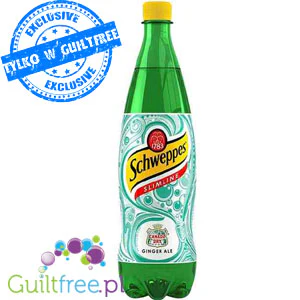 Schweppes Slimline Canada Dry Ginger Ale - zero kcal 1L