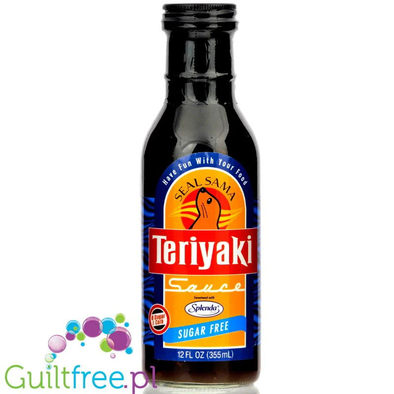 Seal Sama Sugar Free Teriyaki Sauce - sos teriyaki bez cukru, 2 razy mniej kcal