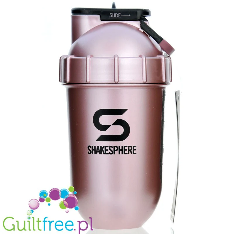 Shakesphere Tumbler View 700ml Rose Gold - szejker sferyczny z kulistym dnem bez osadów