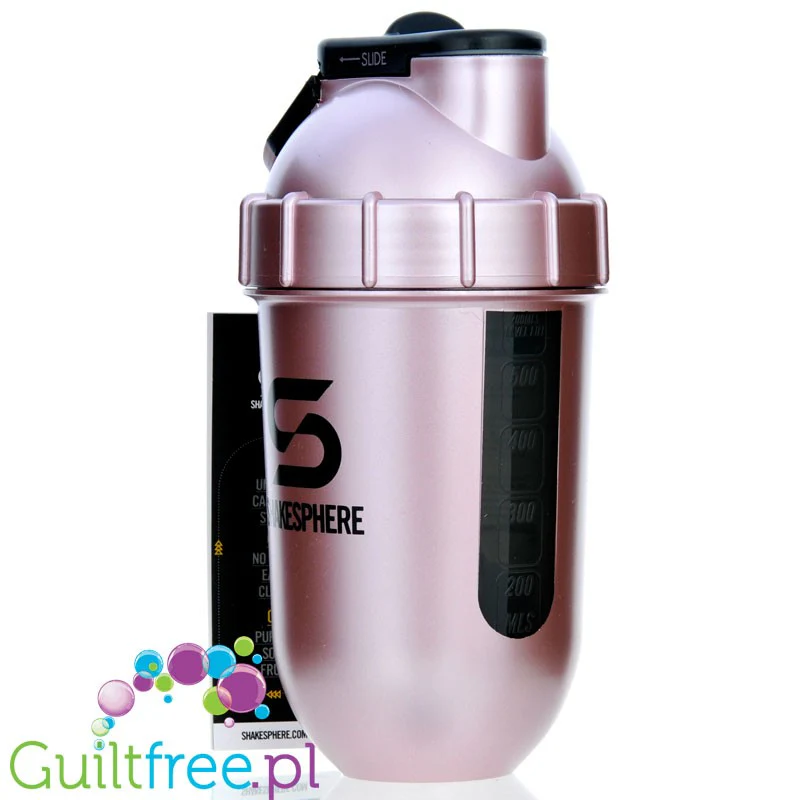 Shakesphere Tumbler View 700ml Rose Gold - szejker sferyczny z kulistym dnem bez osadów - Image 4
