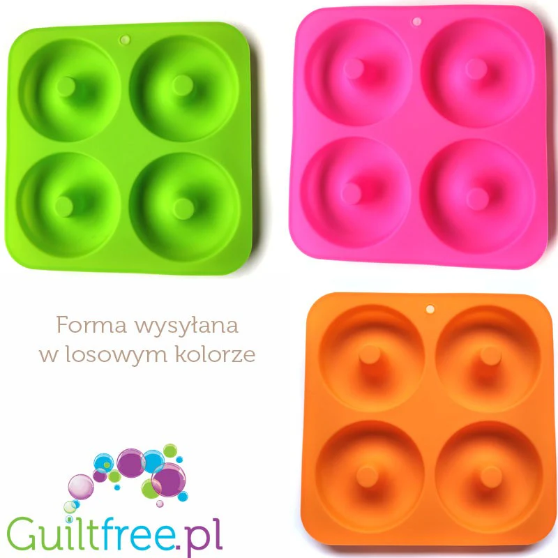 Silikonowa foremka do Donutów i Bajgli 10cm NAJWIĘKSZA ŚREDNICA! - Image 2