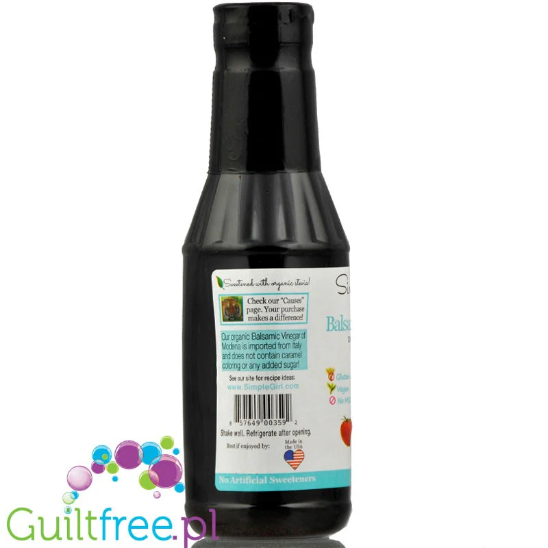 Simple Girl Balsamic Vinaigrette organiczny dressing sałatkowy ze stewią - Image 3