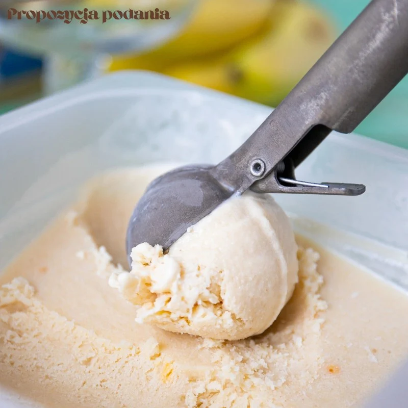 Simply Keto Ice Cream Banana Toffee - mieszanka do domowych keto lodów bez cukru - Image 2