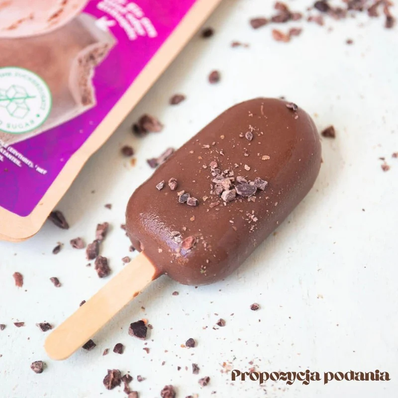Simply Keto Ice Cream Chocolate - mieszanka do domowych keto lodów czekoladowych bez cukru - Image 3