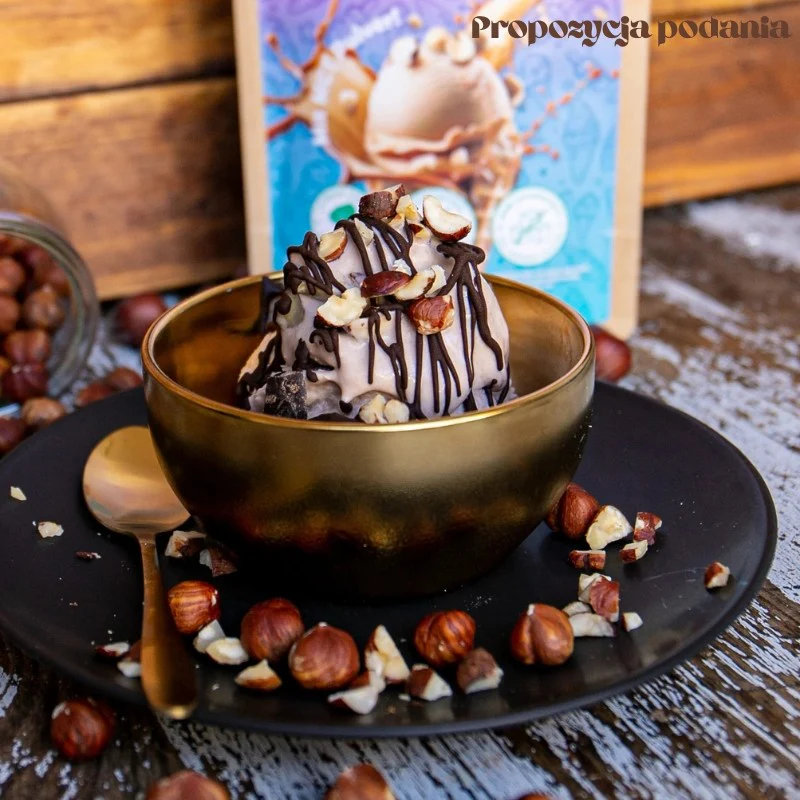 Simply Keto Ice Cream Hazelnuts - mieszanka do domowych keto lodów orzechowych bez cukru - Image 2